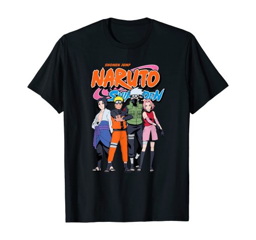 Naruto Shippuden Team 7 With Naruto T-Shirt AL15AG2