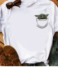 Funny Bebe Yoda Summer T-Shirt AL26AG2