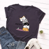 Cat Loose T-Shirt AL