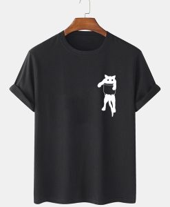 Cat Chest T-Shirt AL