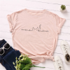 Cutie Cat Heart Beat T-Shirt AL