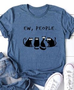 Ew People Cat Carton T-Shirt AL