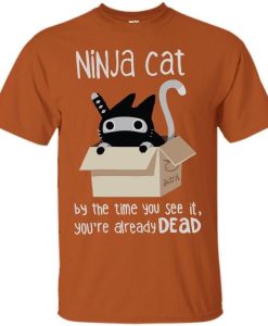 Ninja Cat T-Shirt AL1S2