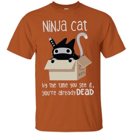 Ninja Cat T-Shirt AL1S2