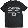 Computer programming T-Shirt AL