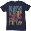 Disney Winnie The Pooh Did You Ever Stop To Think T-Shirt AL
