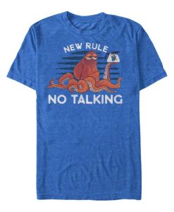 Finding Dory Hank New Rule No Talking T-Shirt AL