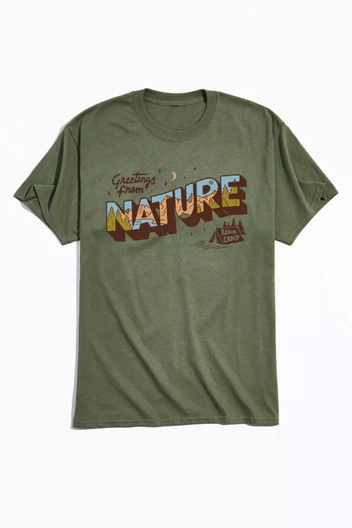 Skitchism Greetings From Nature T-Shirt AL