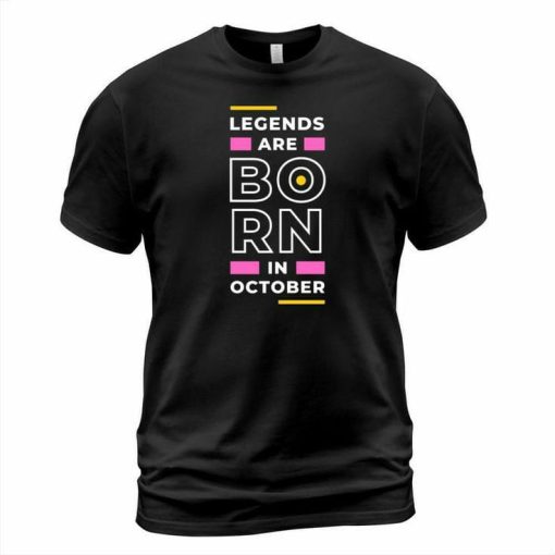 Born October T-shirt