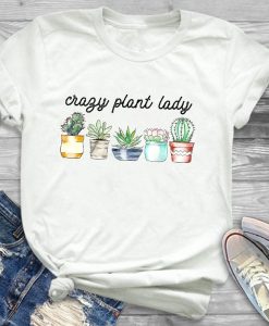 Aesthetic Hug Plants Cactus T-Shirt AL