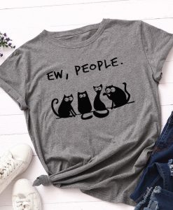 Casual People Cat Kitten T-Shirt AL