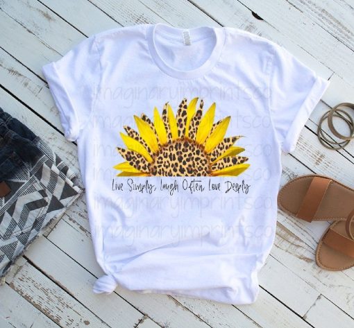 Leopard Sunflower T-Shirt AL