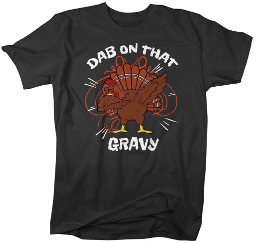 Dab On Gravy Dabbing Turkey T-Shirt AL