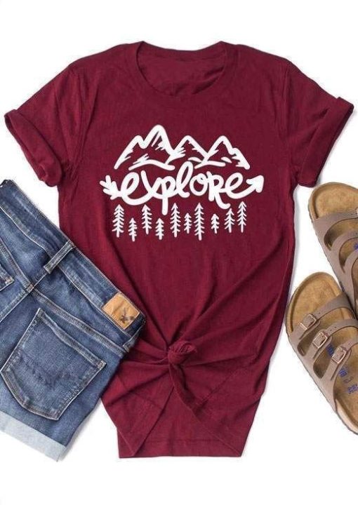Explore Mountain T-Shirt AL