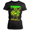 Psychobilly The Cramps Creature From Leather Lagoon Horror T-Shirt AL