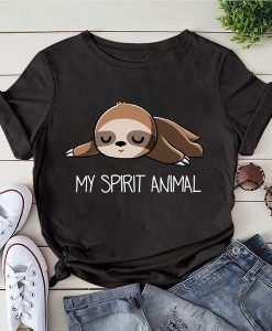 Sloth My Spirit Animal T-Shirt AL