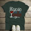 Wine Ho Ho Ho Pour Merlot Funny Wine T-Shirt AL