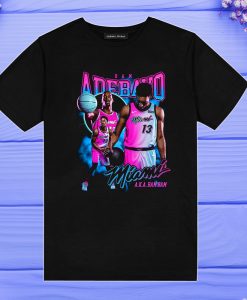 Bam Adebayo Miami Heat T Shirt