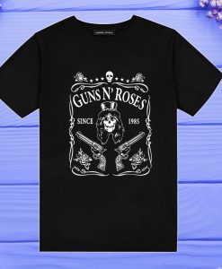 Guns N Roses Jack Daniels Since 1985 T Shirt