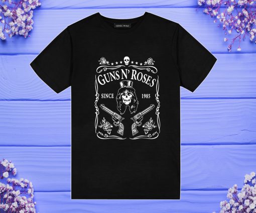 Guns N Roses Jack Daniels Since 1985 T Shirt
