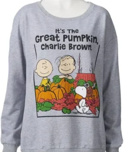It’s the Great Pumpkin Charlie Brown Sweatshirt KM