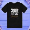 Juneteenth Vintage Print T Shirt