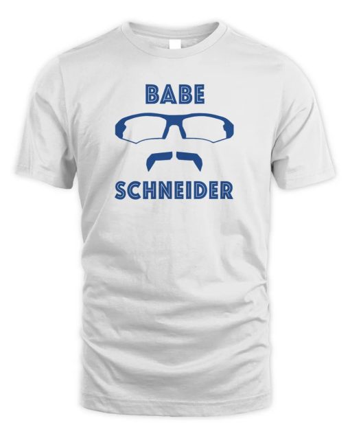36 davis schneider glasses and moustache T-shirt