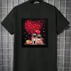 Official Couple Purge Costume Valentine's Day Tree Cute Hearts T-shirt SD