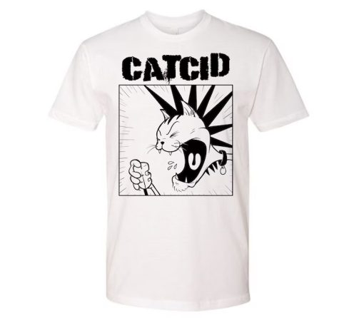 Catcid Punk Cat T-Shirt SD