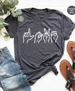 Love Sign Language T-Shirt SD