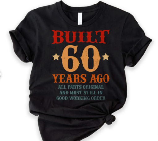 60th Birthday Gift Ideas T-Shirt SD