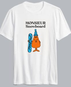 Monsieur Snowboard T-Shirt SD