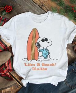 Snoopy Life's A Beach T-shirt SD