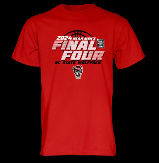 NC State Wolfpack Blue84 2024 Men's Basketball Final Four T Shirt SD