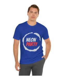 Neon Party Printing T Shirt SD