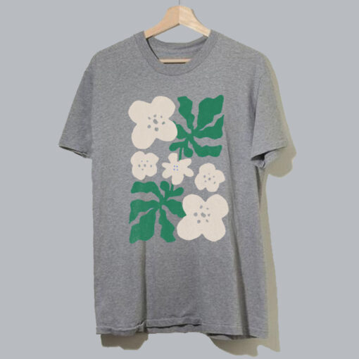 Abstract Flowers TShirt SD