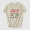 NIRVANA tour spot T-shirt SD