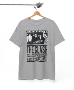 The Clash 1981 Poster T-Shirt SD