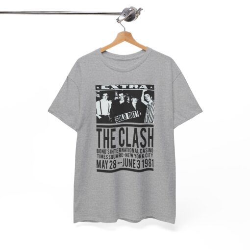 The Clash 1981 Poster T-Shirt SD