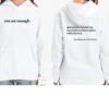Dear Person Behind Me Graphic You Are Enough Hoodie SD